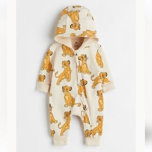 Lion King H+M 6-9m romper